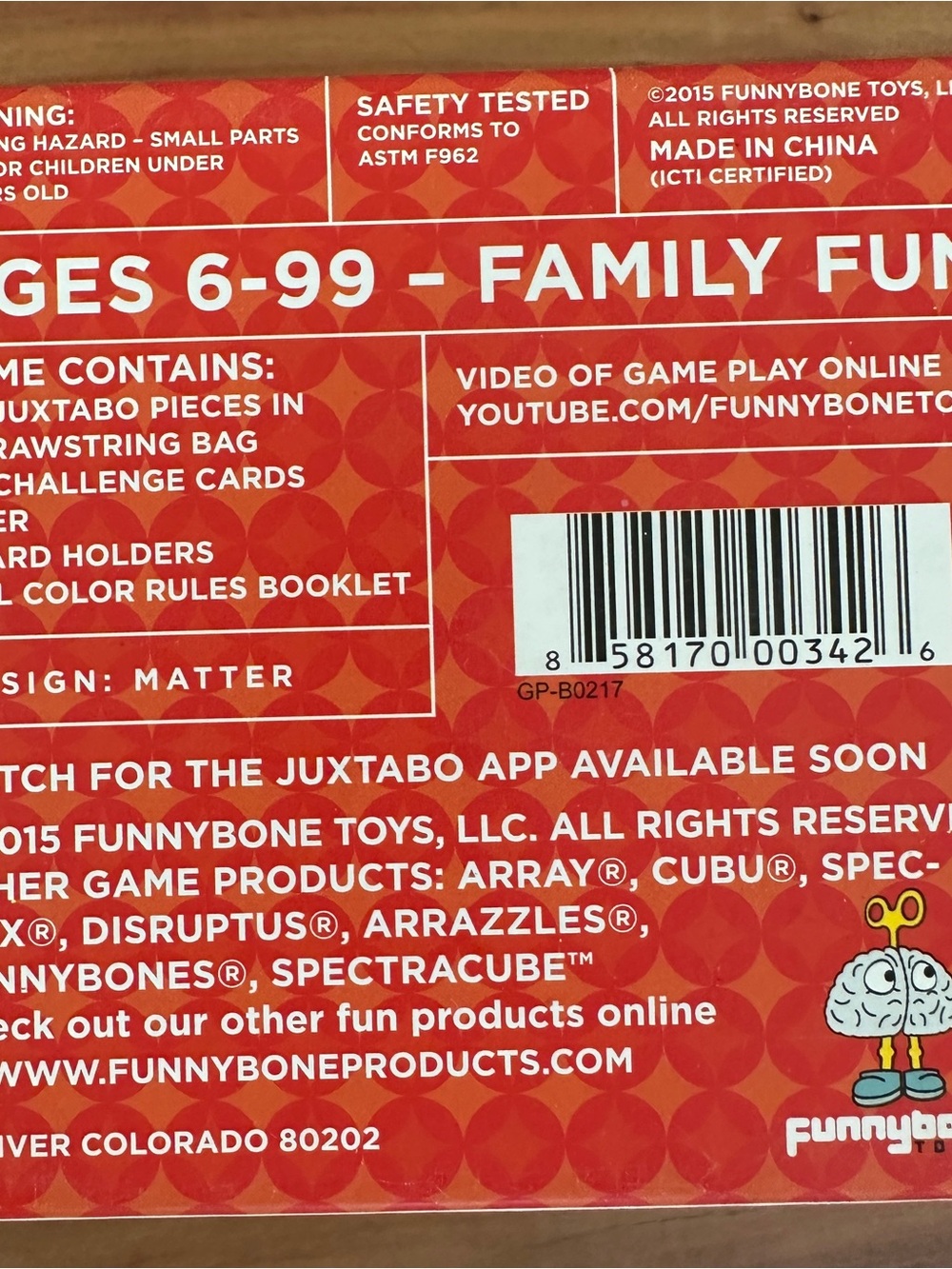 JUXTABO Stacking Game - Picture 3 of 8
